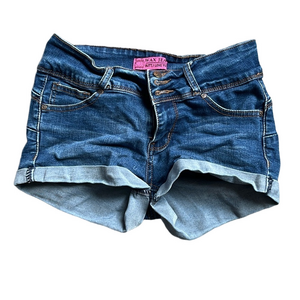 SM239 Wax Jean shorts